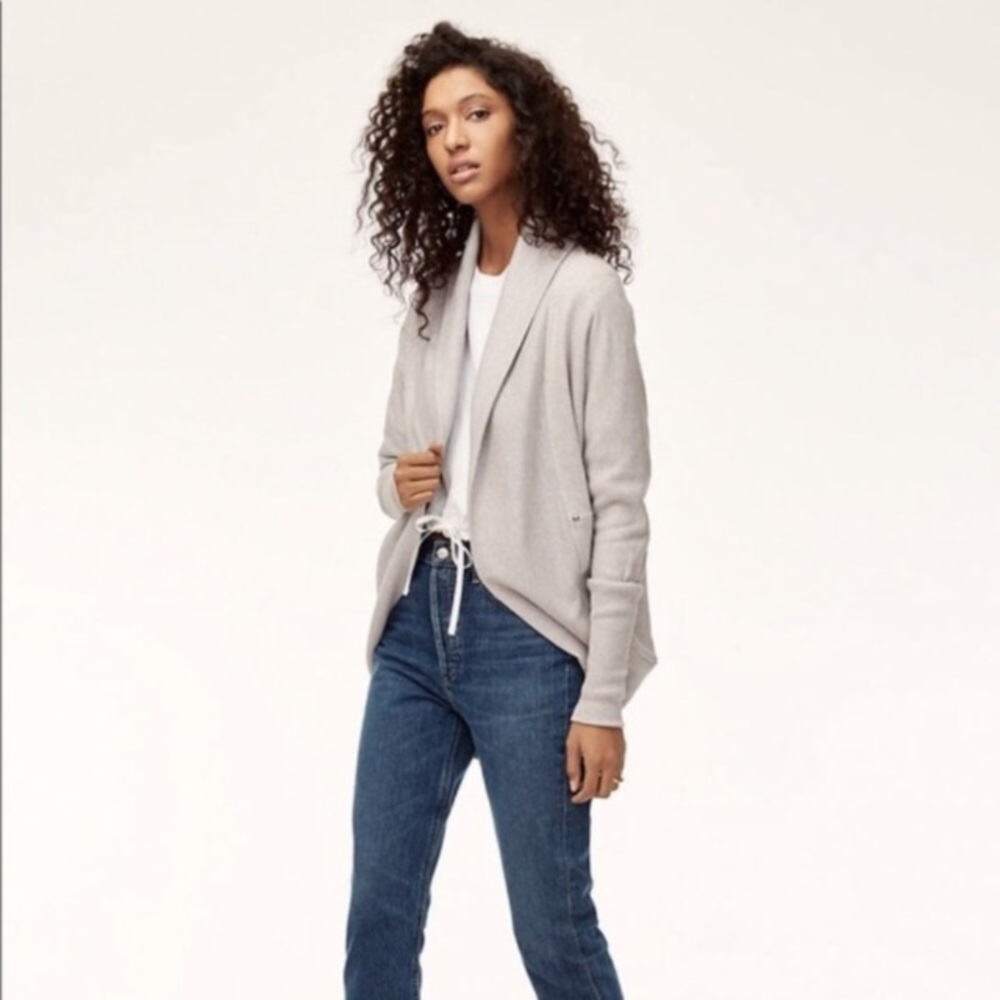 (SOLD) ARITZIA Diderot Cocoon Cardigan Gray S - Picture 4 of 12